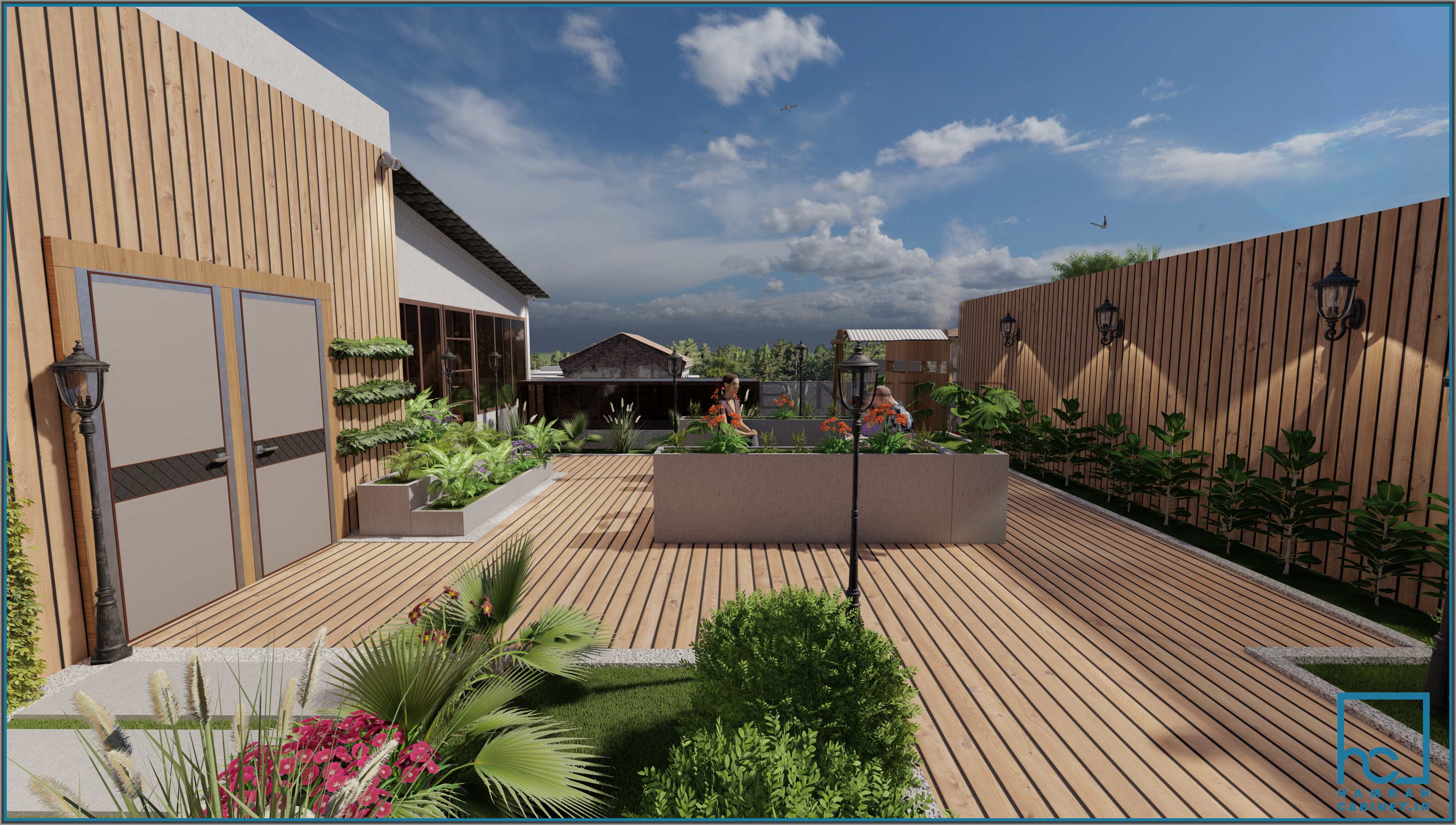 روف گاردن ( اقای بهاری)